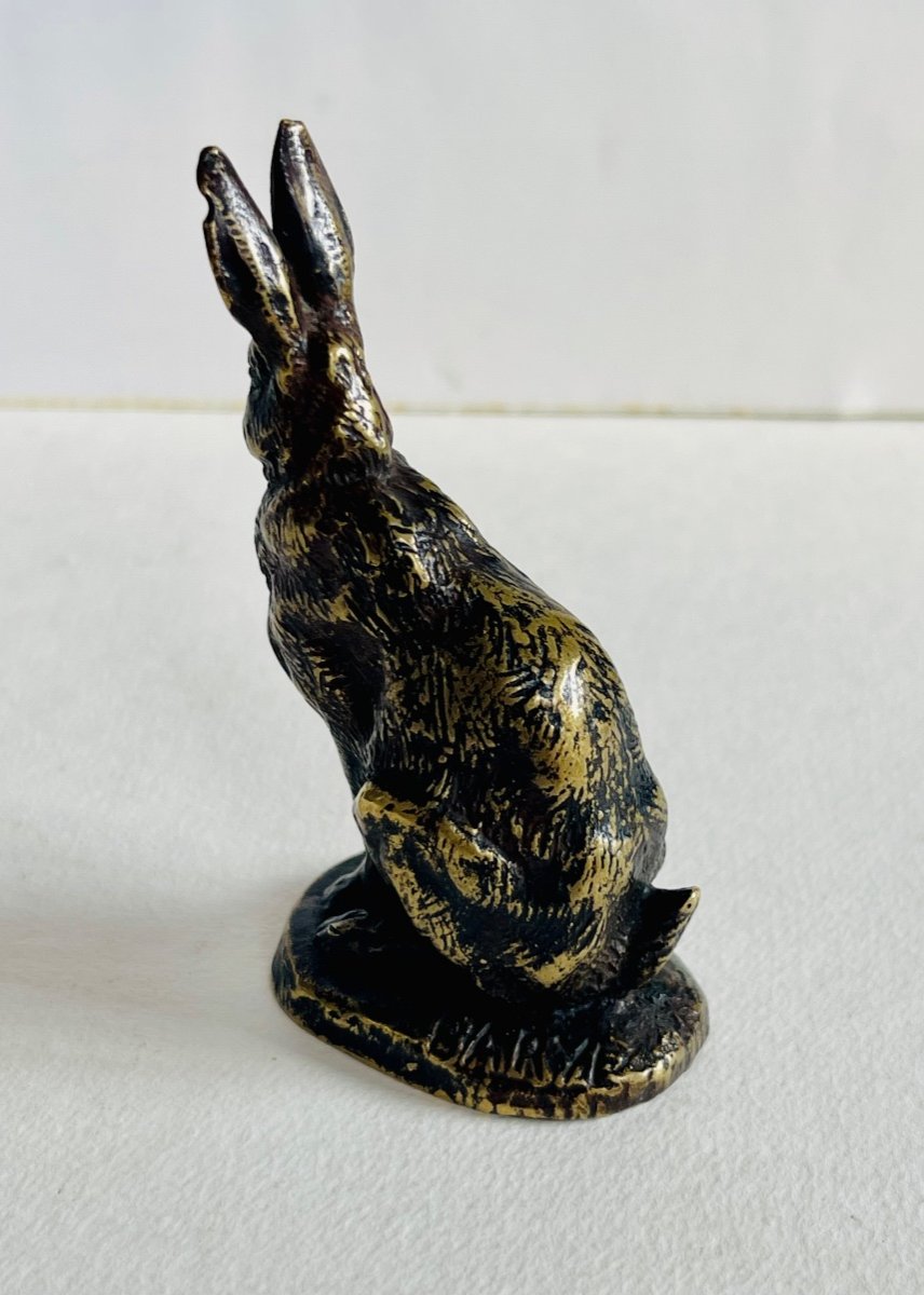 Sitting Hare Barye-photo-4